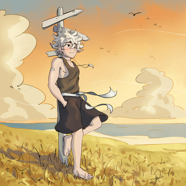 sunset boy
